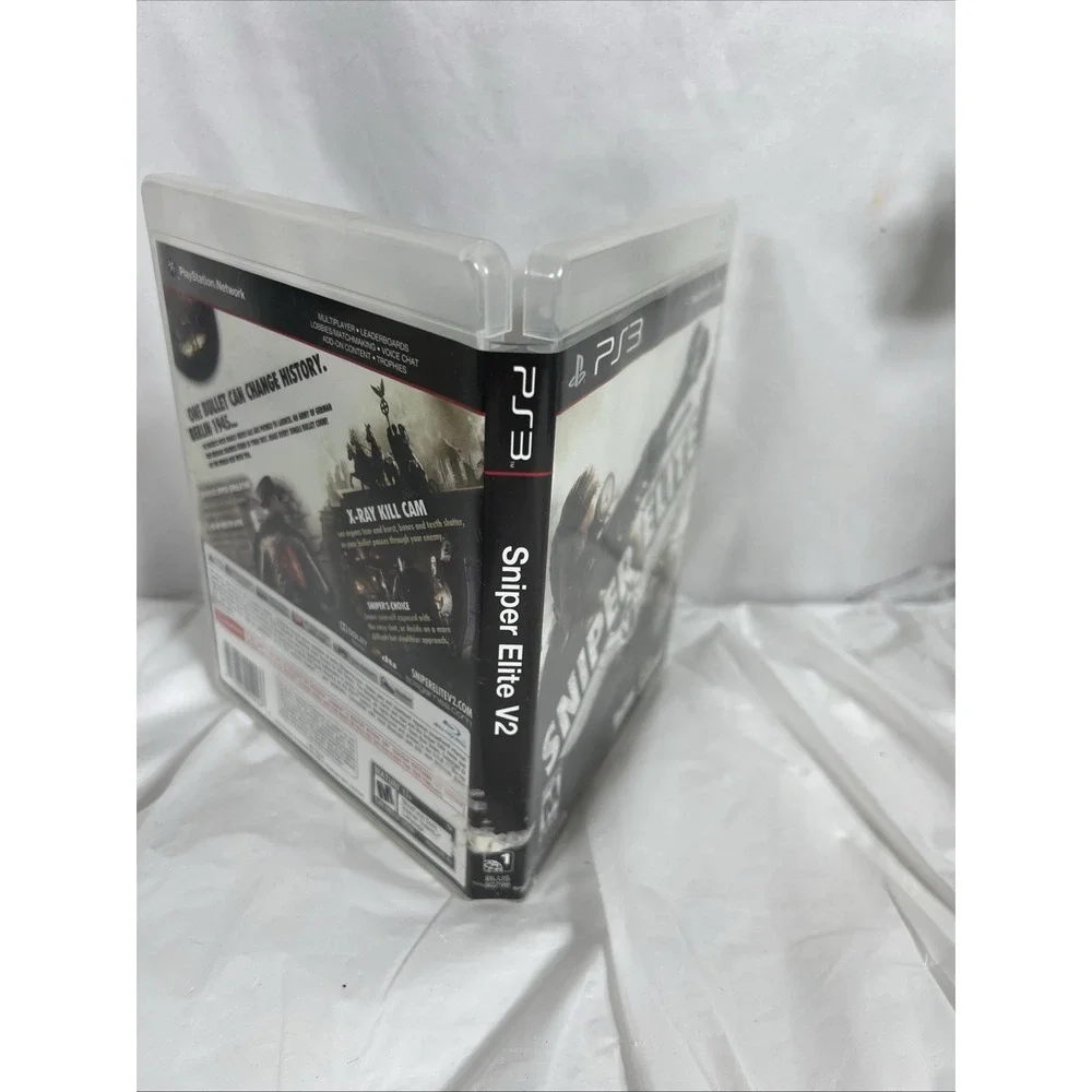 Sniper Elite V2 PS3 Sony PlayStation 3 Complete‎ CIB Very Good Condition